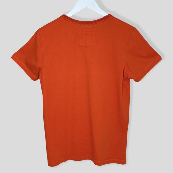 Abercrombie & Fitch Spellout Orange T-Shirt - Picture 2 of 5